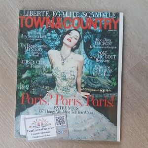 TOWN & COUNTRY Magazine - Summer 2024 with Chloe Coutau Paris France Fashion